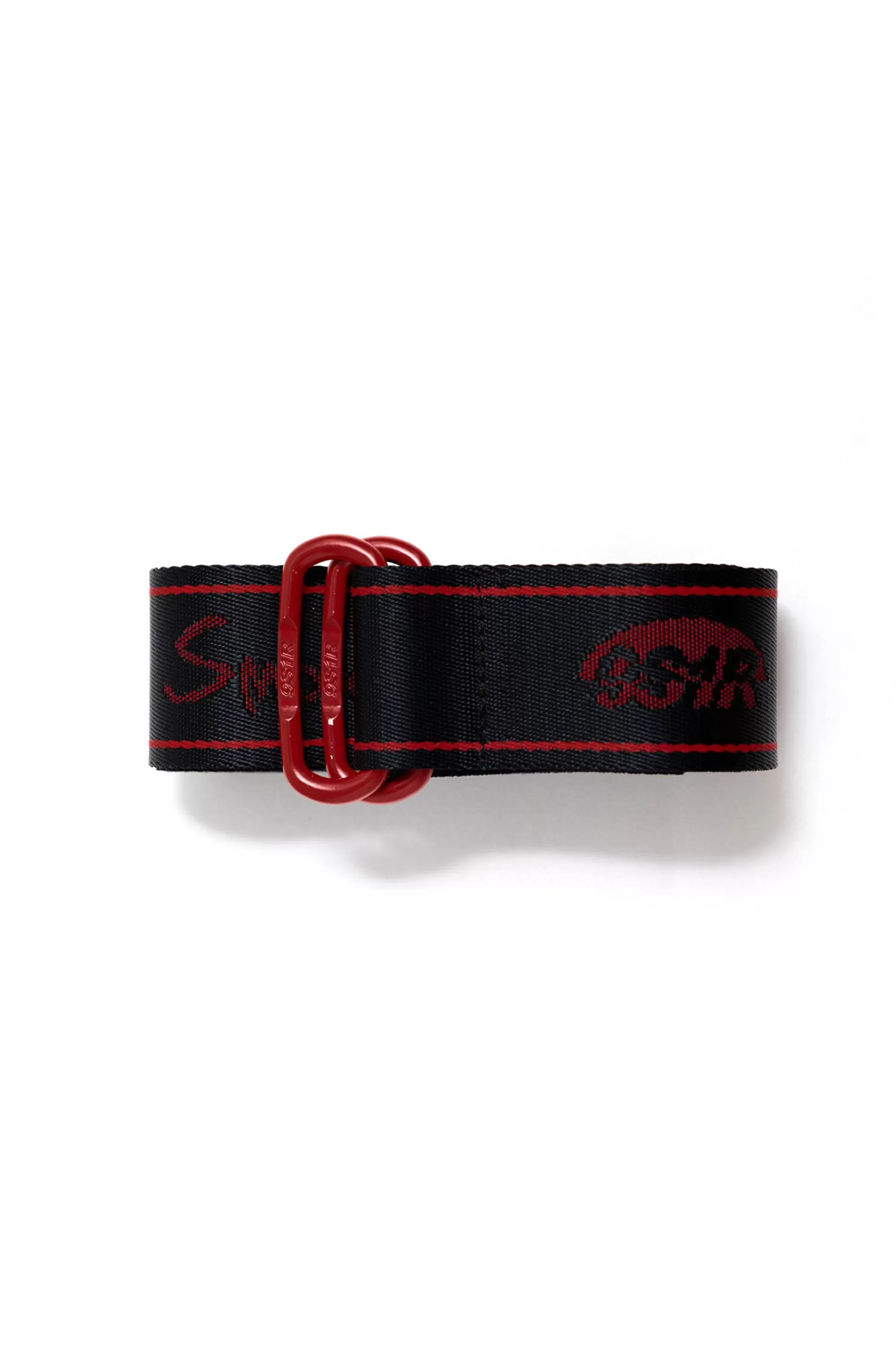 Smoke Rise 9S1R X Nylon Webbing Belt Red Online