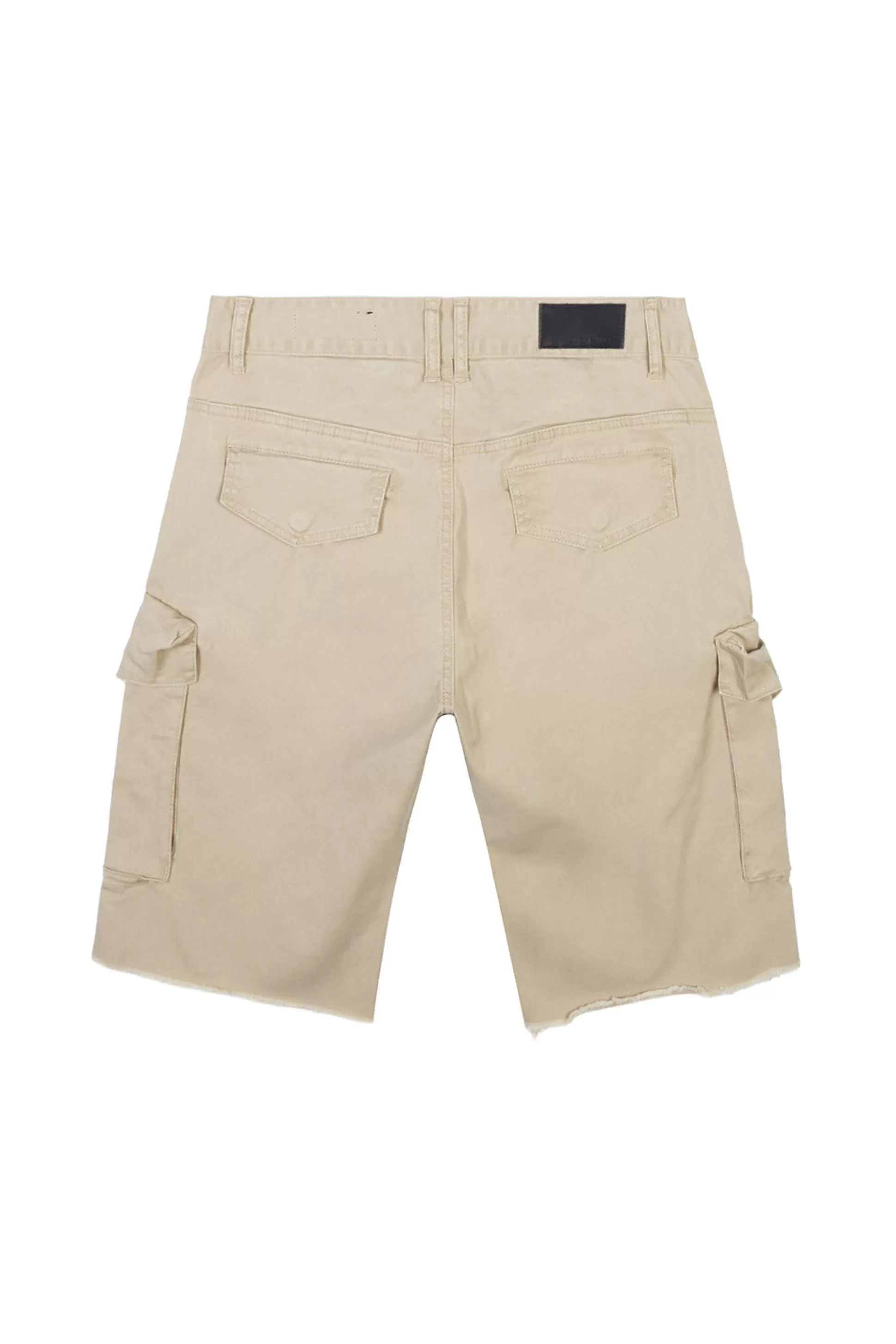 Smoke Rise Big & Tall - Garment Washed Twill Cargo Shorts Sand Hot