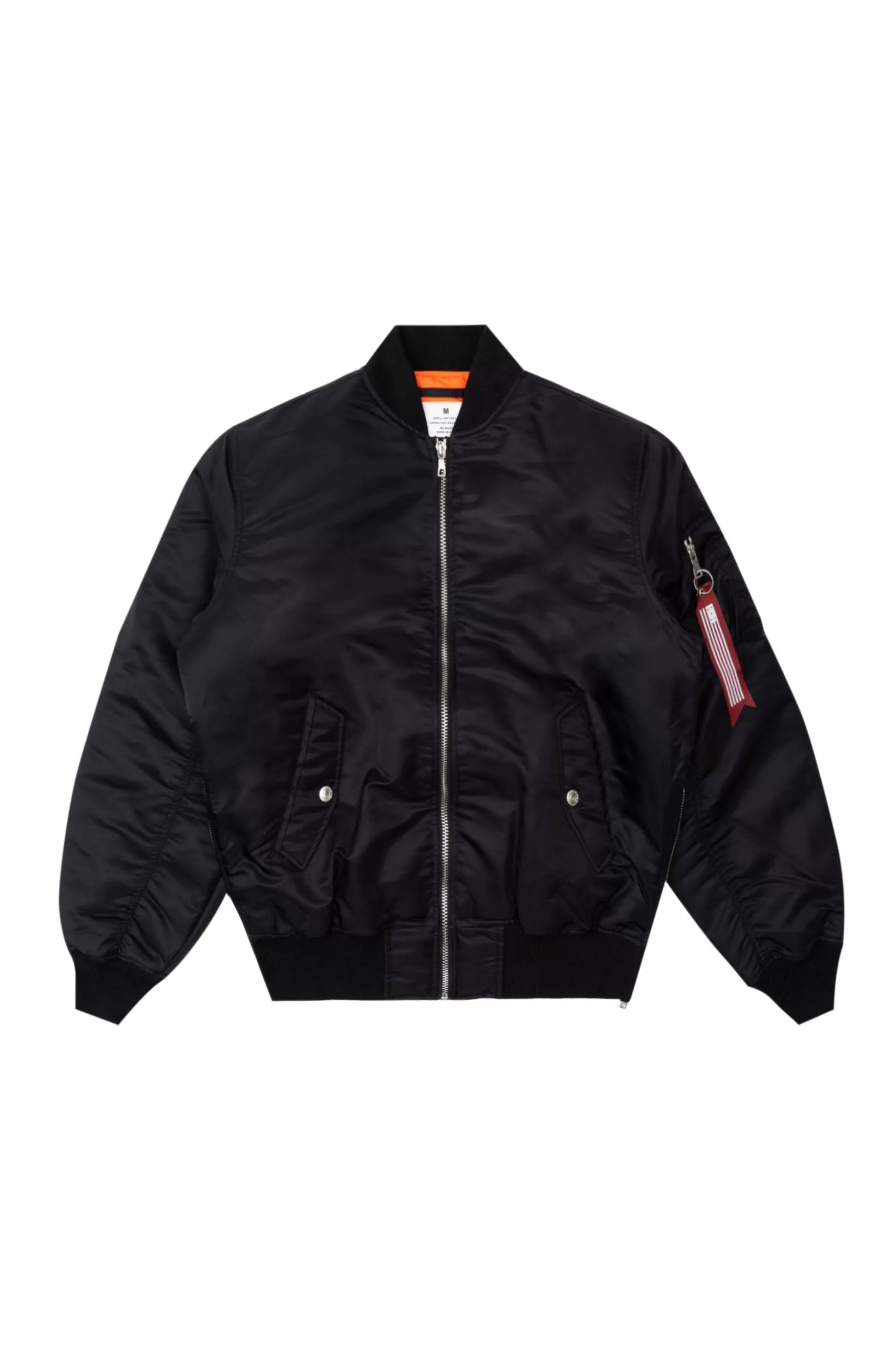 Smoke Rise Bomber Jacket Black Best Sale