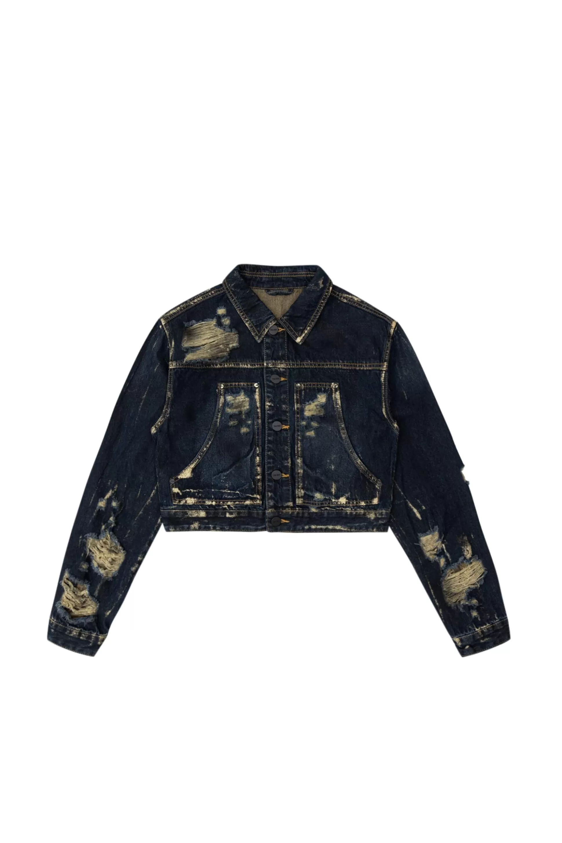 Smoke Rise Carpenter Fashison Denim Jacket 1920 Blue Sale