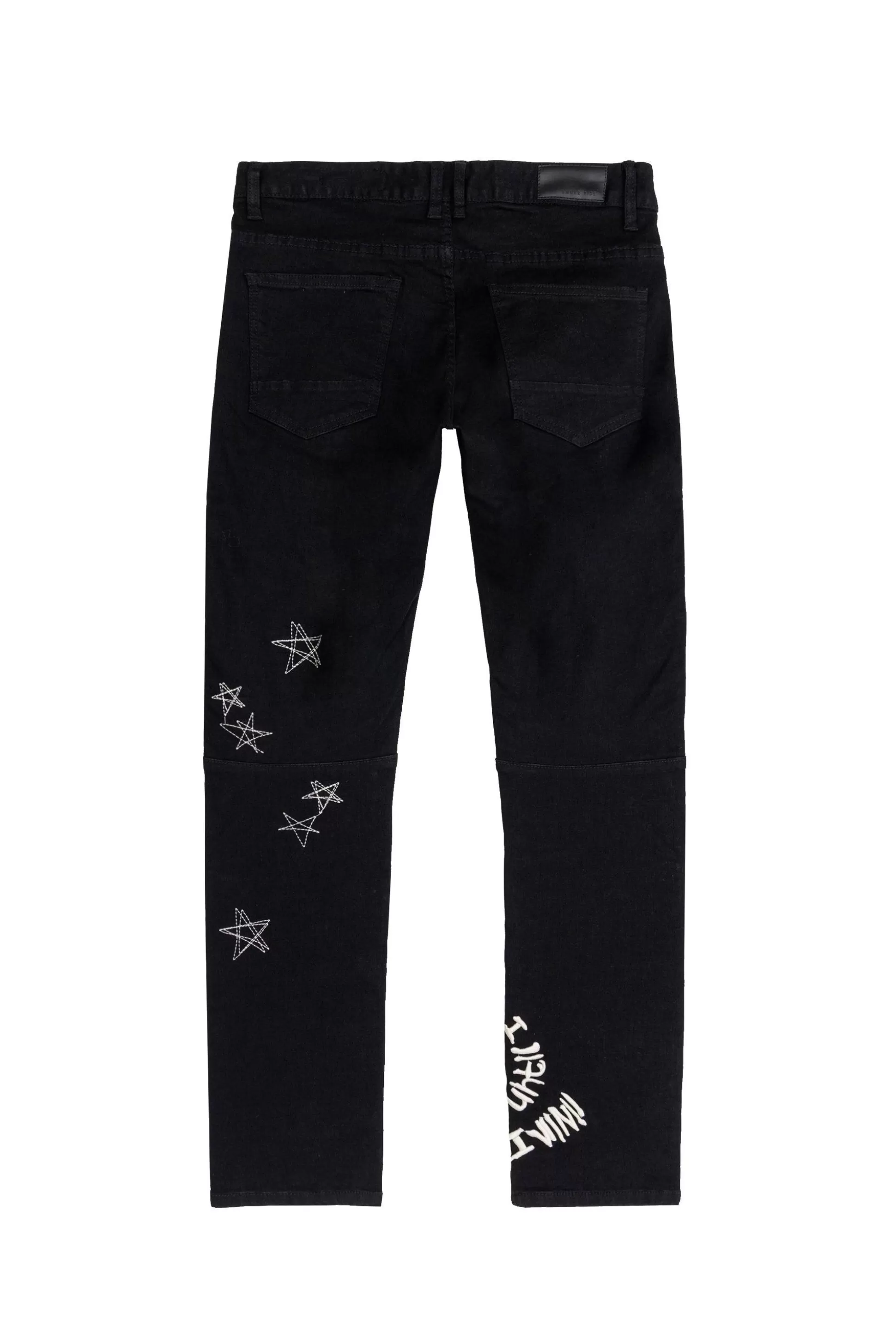 Smoke Rise Doodling Jeans Black Best Sale