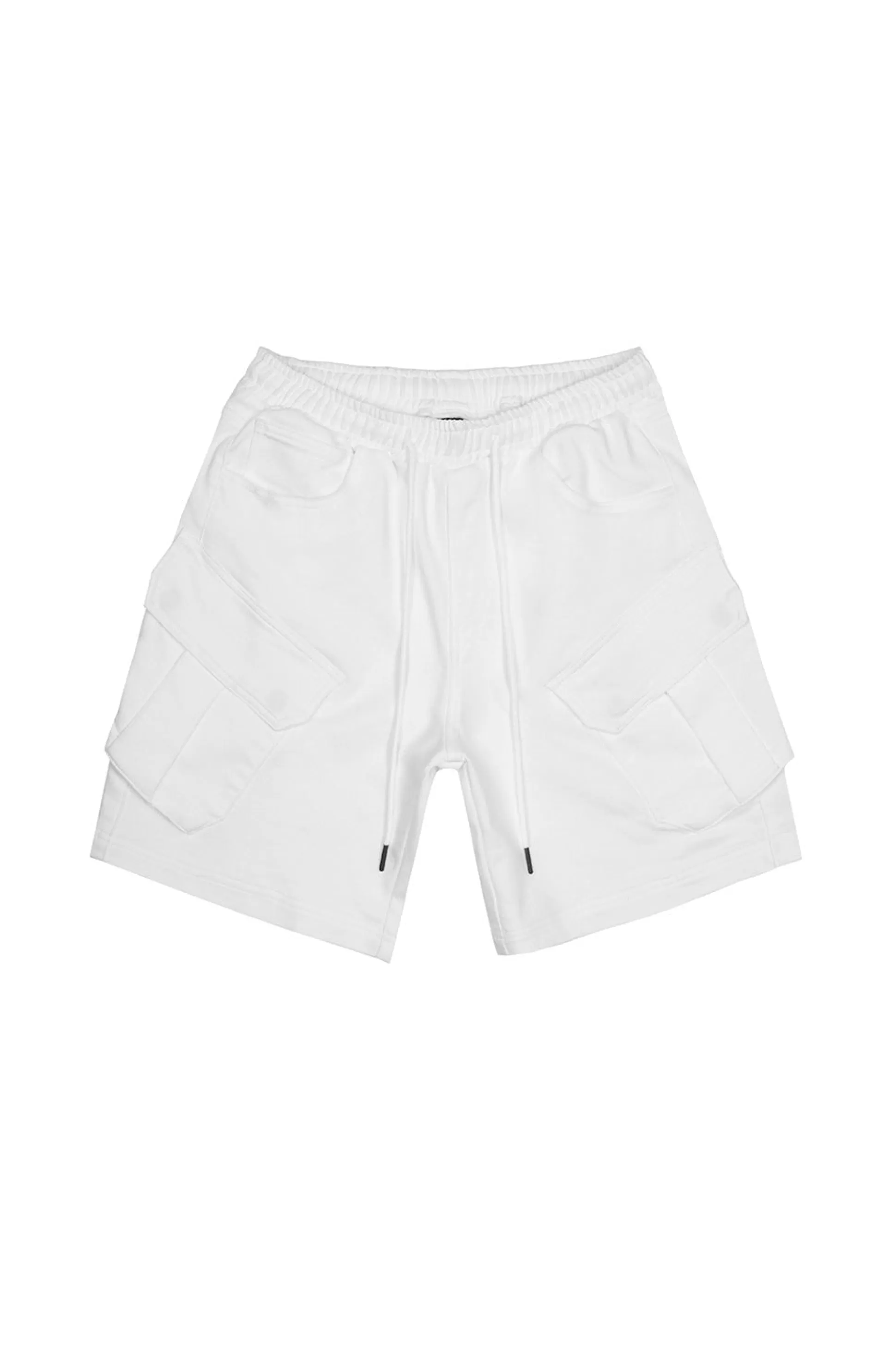 Smoke Rise Essential Knit Twill Cargo Shorts White Online