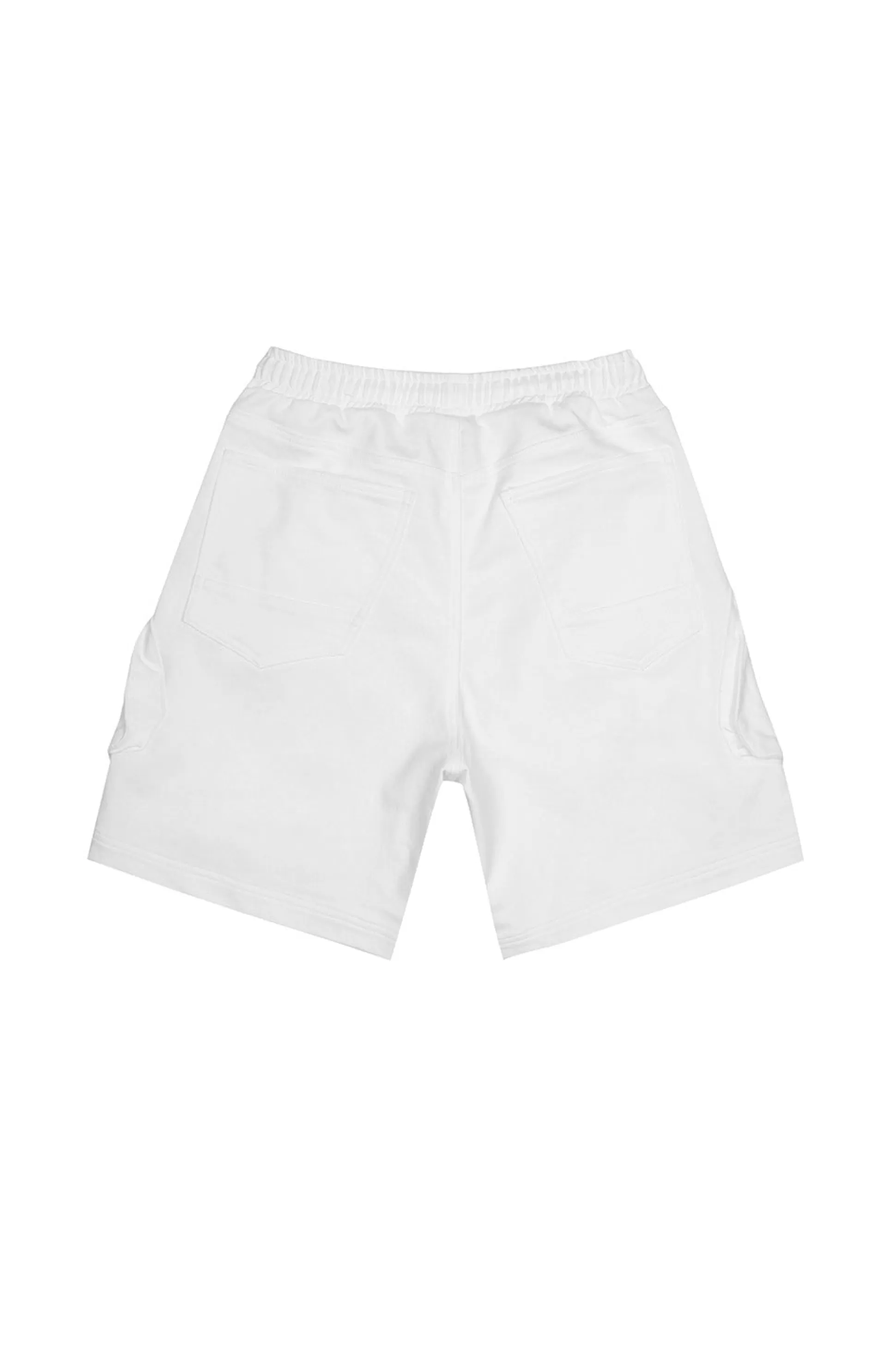 Smoke Rise Essential Knit Twill Cargo Shorts White Online