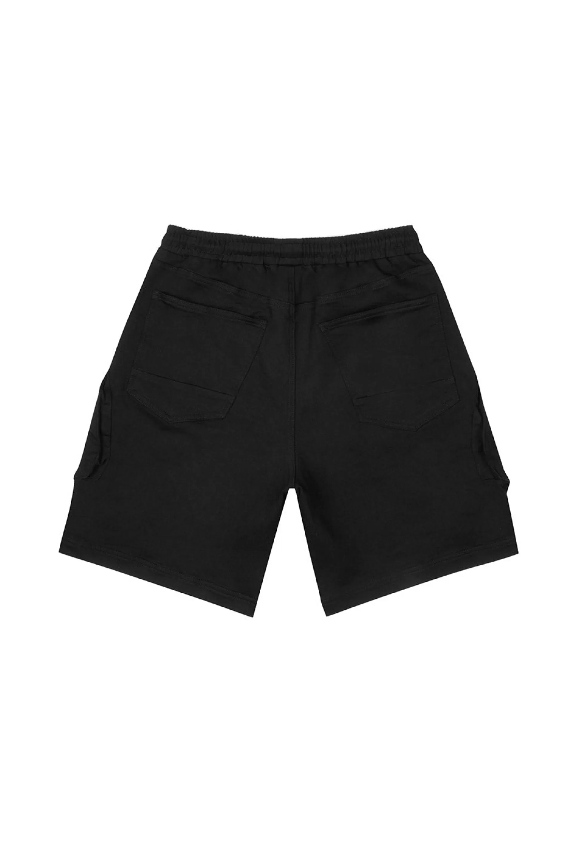 Smoke Rise Essential Knit Twill Cargo Shorts Black Fashion