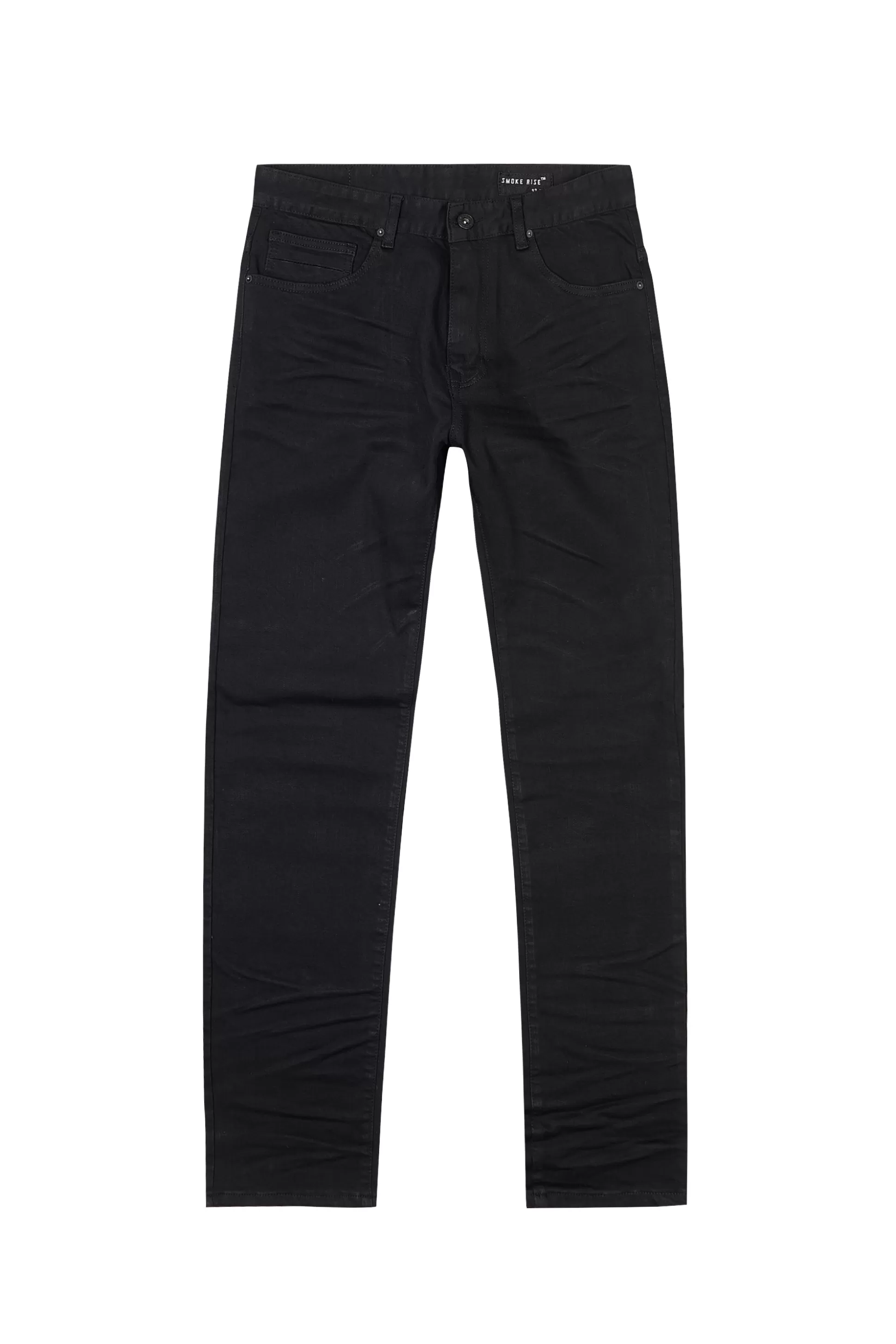 Smoke Rise Essential Slim Denim Jeans Jet Black Best Sale