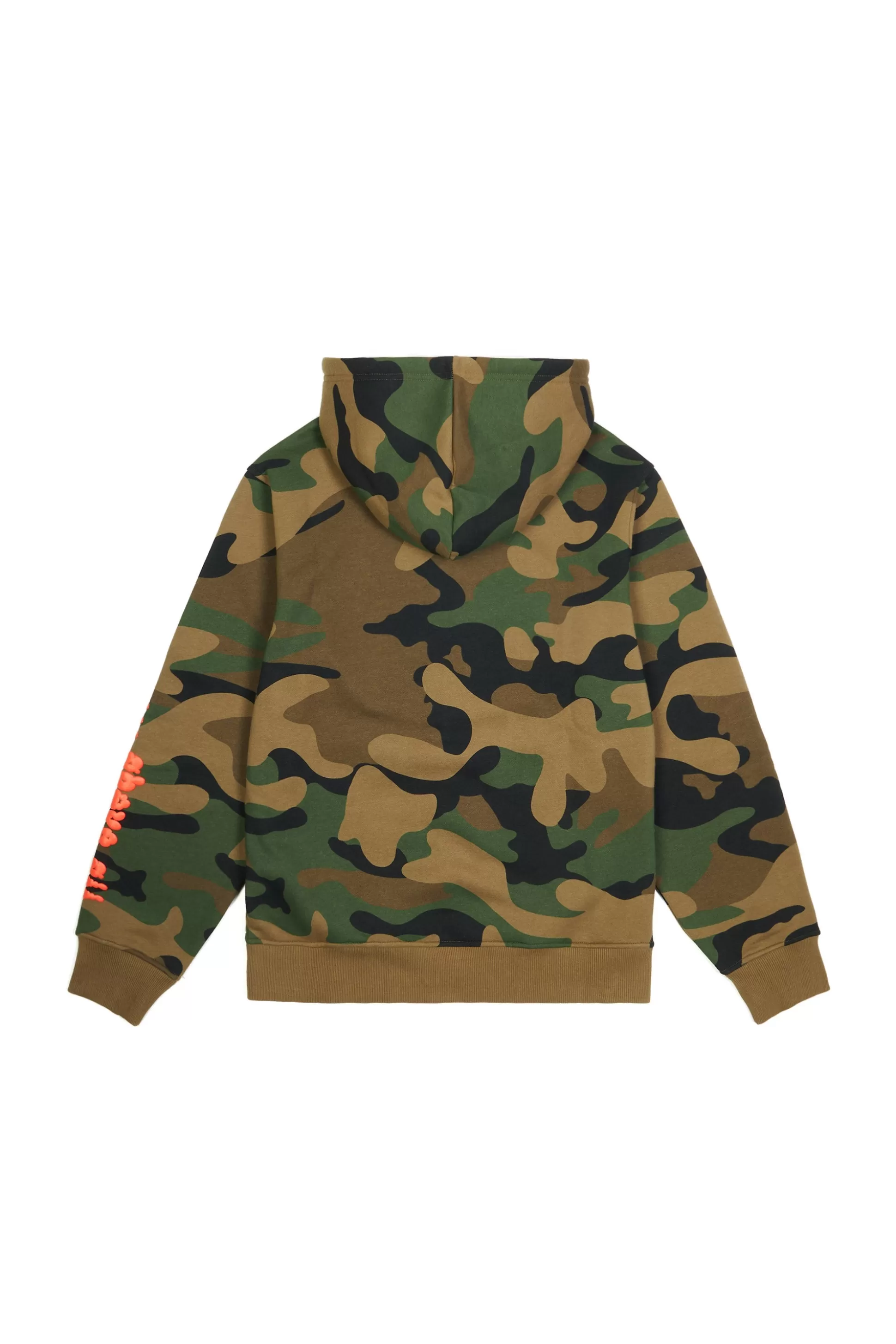 Smoke Rise Graphic Pullover Fleece Hoodie Wood Camo Flash Sale