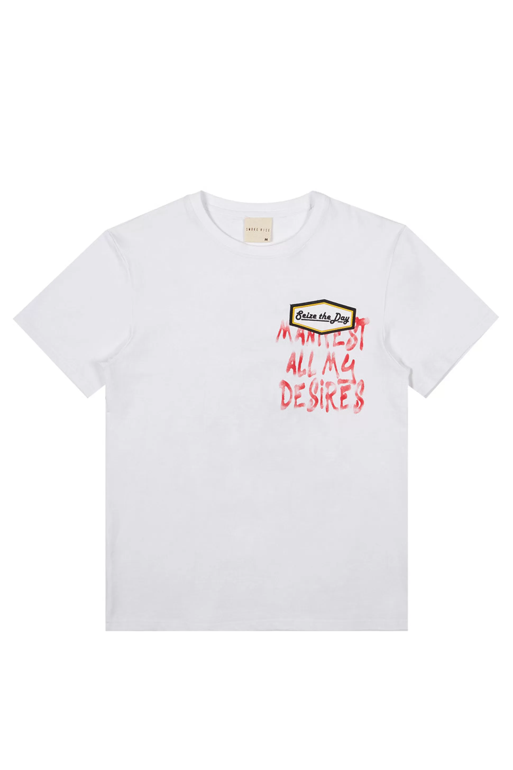 Smoke Rise Graphic Tee White Shop