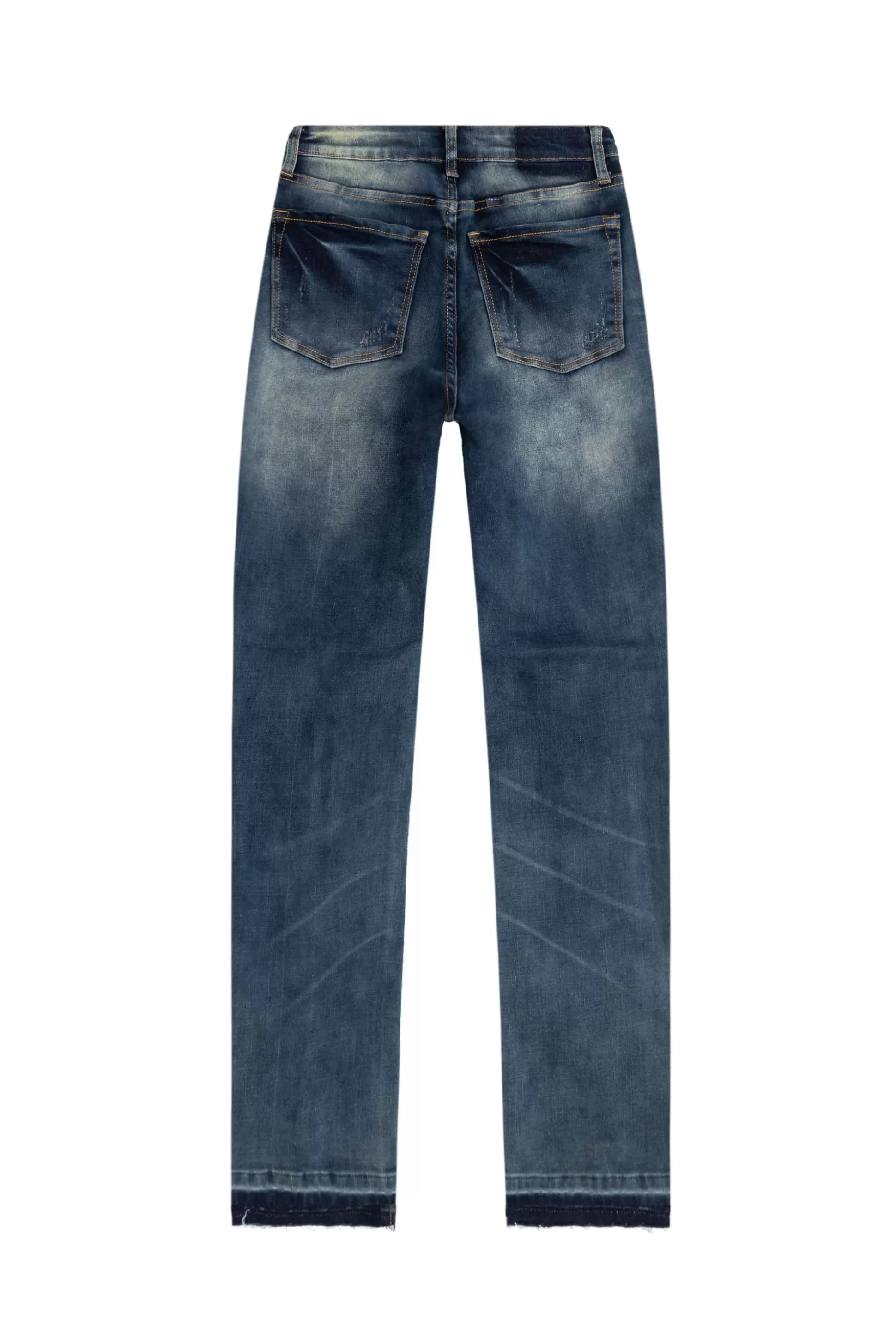 Smoke Rise Heavy Ripoff Basic Denim Pants Rio Blue Outlet