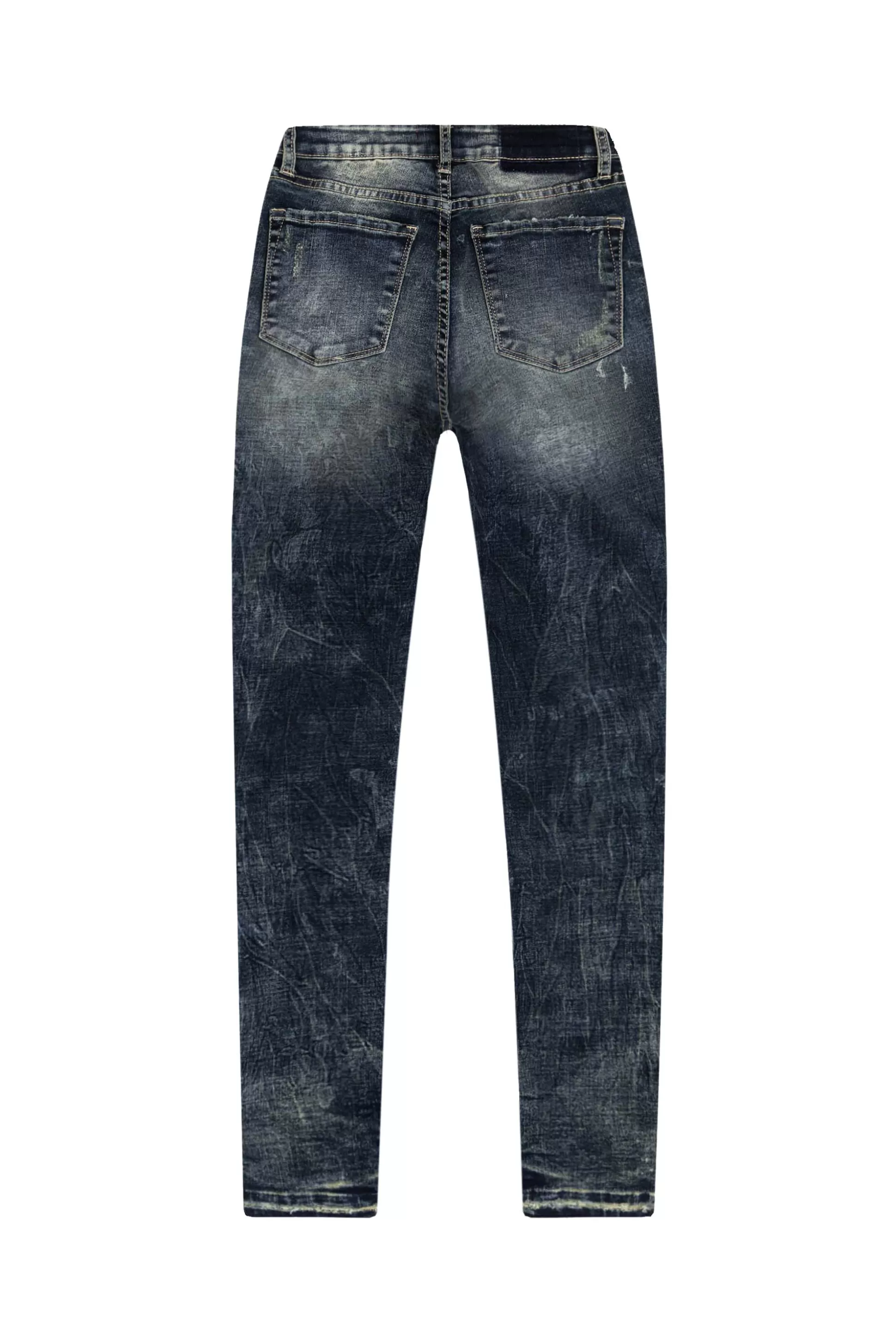 Smoke Rise Heavy Ripoff Basic Denim Pants New Heaven Blue Shop