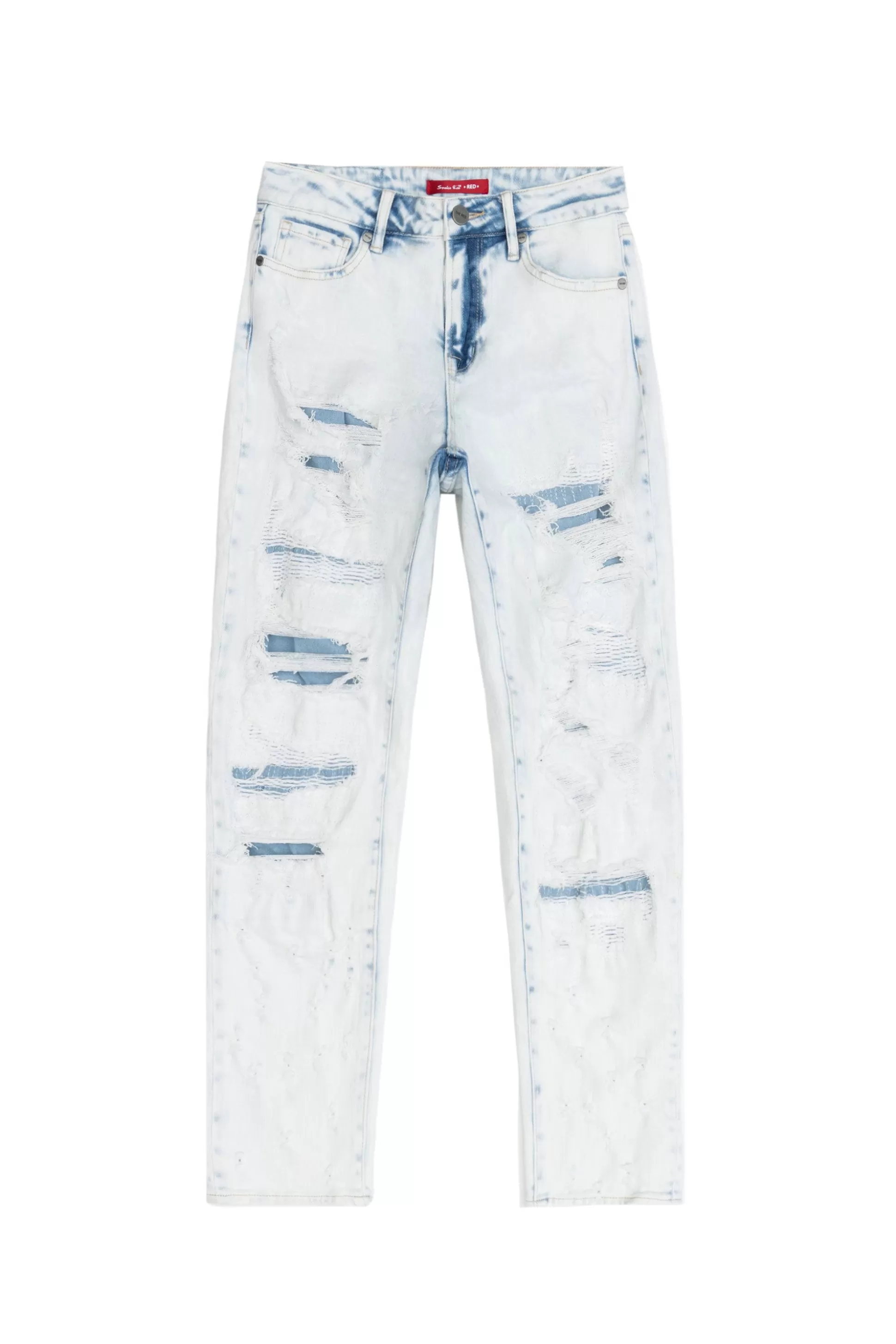 Smoke Rise Heavy Ripoff Fashion Denim Pants Grenada Blue Clearance