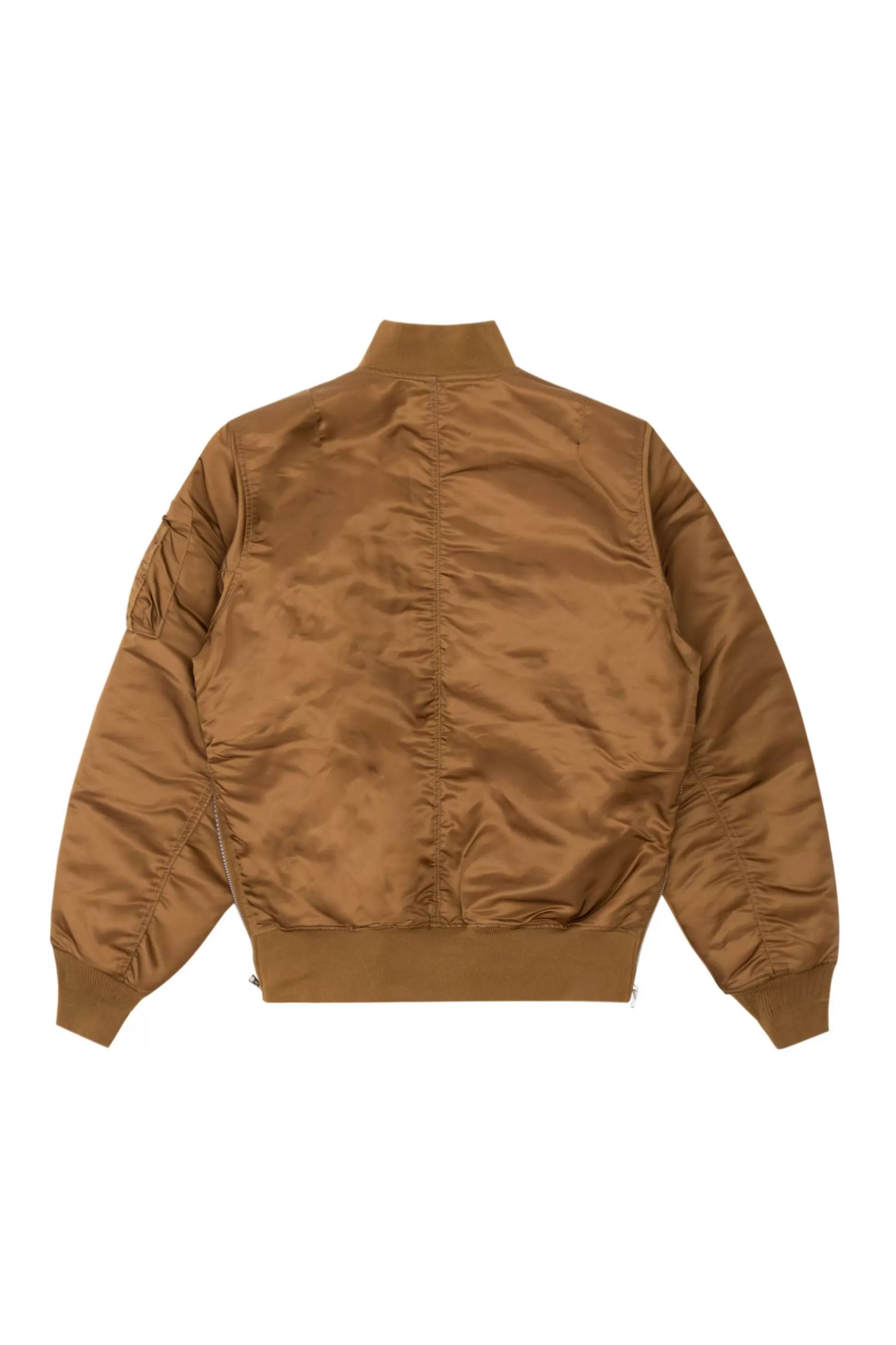 Smoke Rise Mens Ma1 Jacket Golden Brown Best Sale