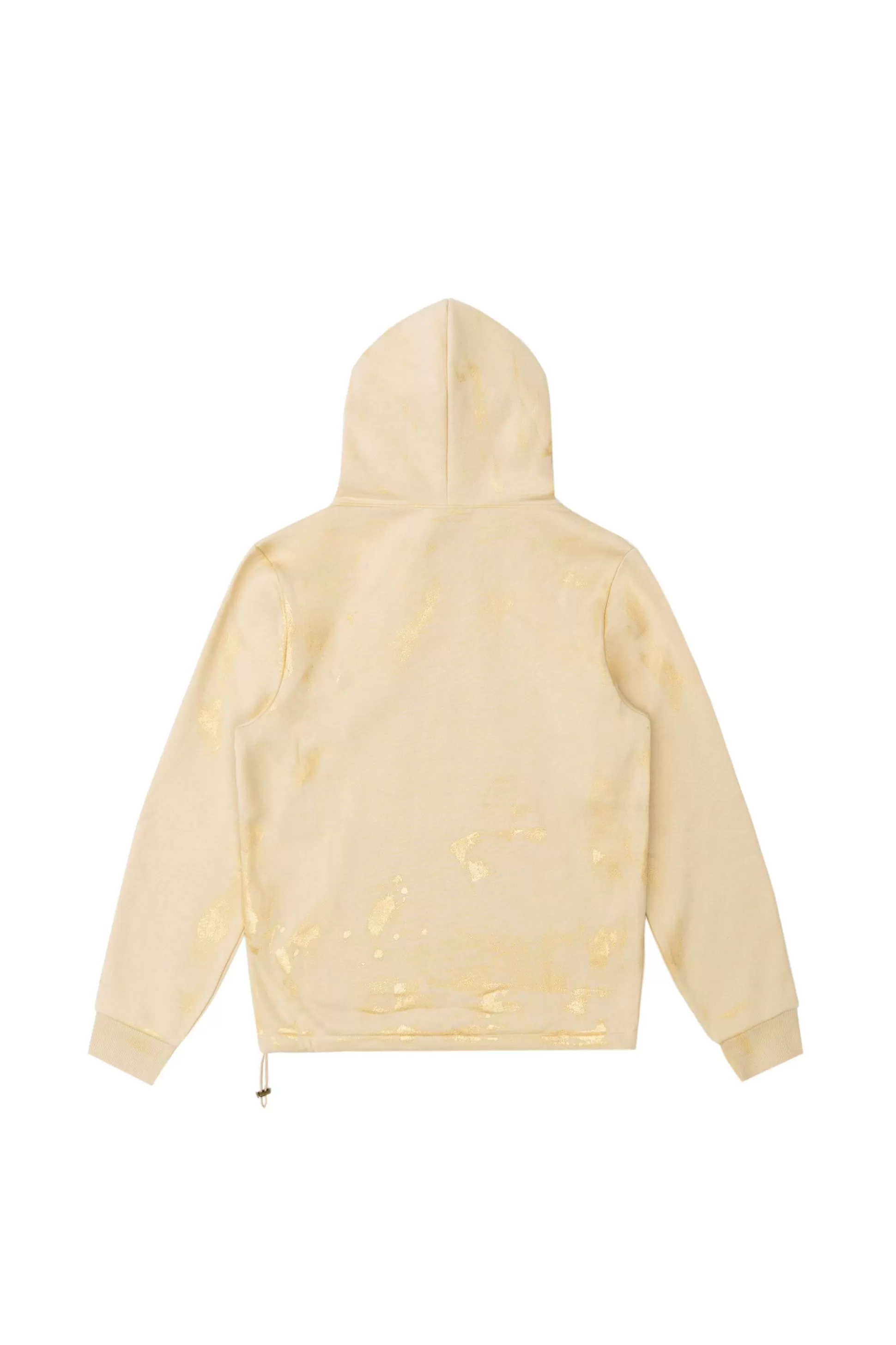 Smoke Rise Metallic Print Hoodie Fawn Hot