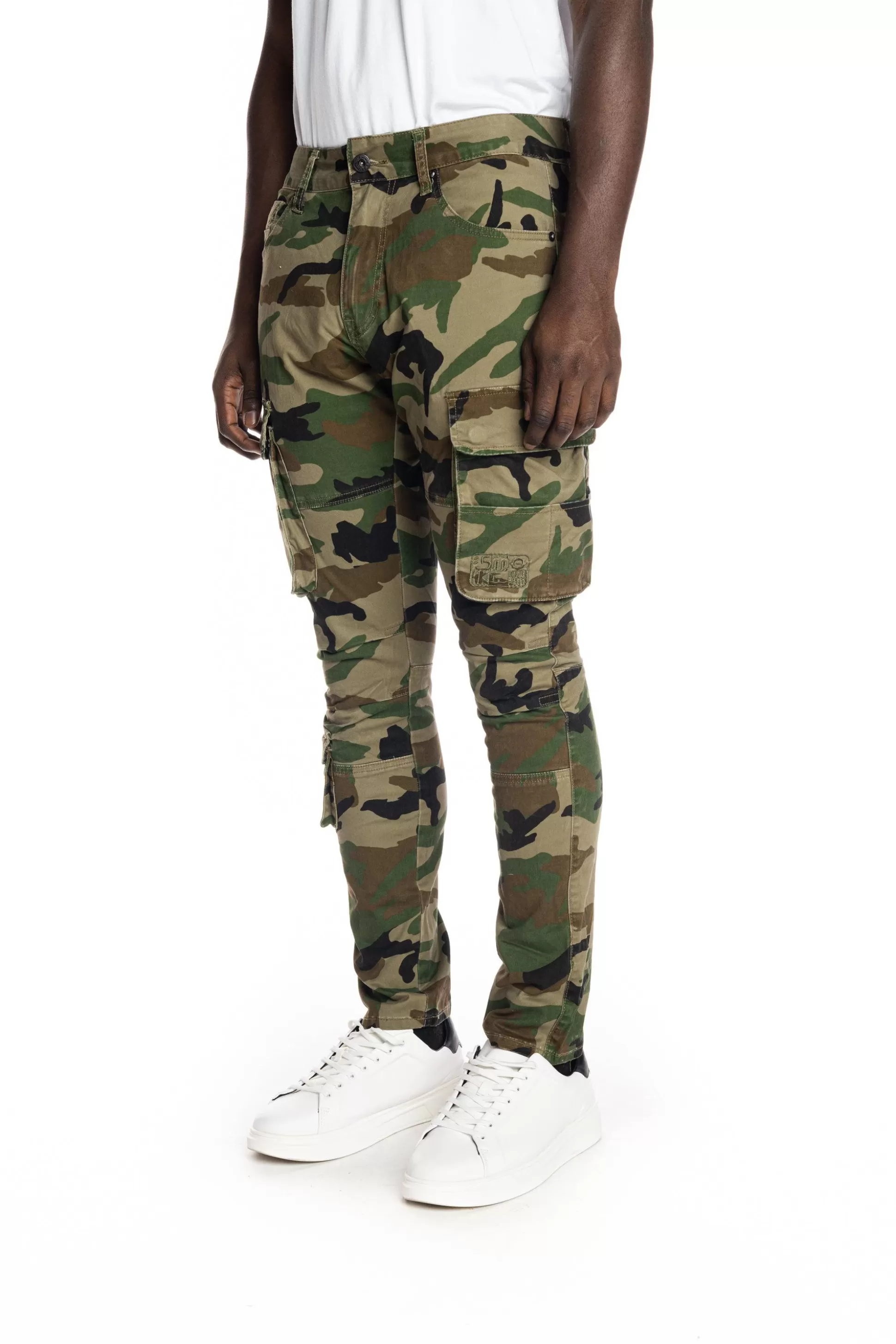 Smoke Rise Multipocket Cargo Twill Pants Wood Camo Best Sale