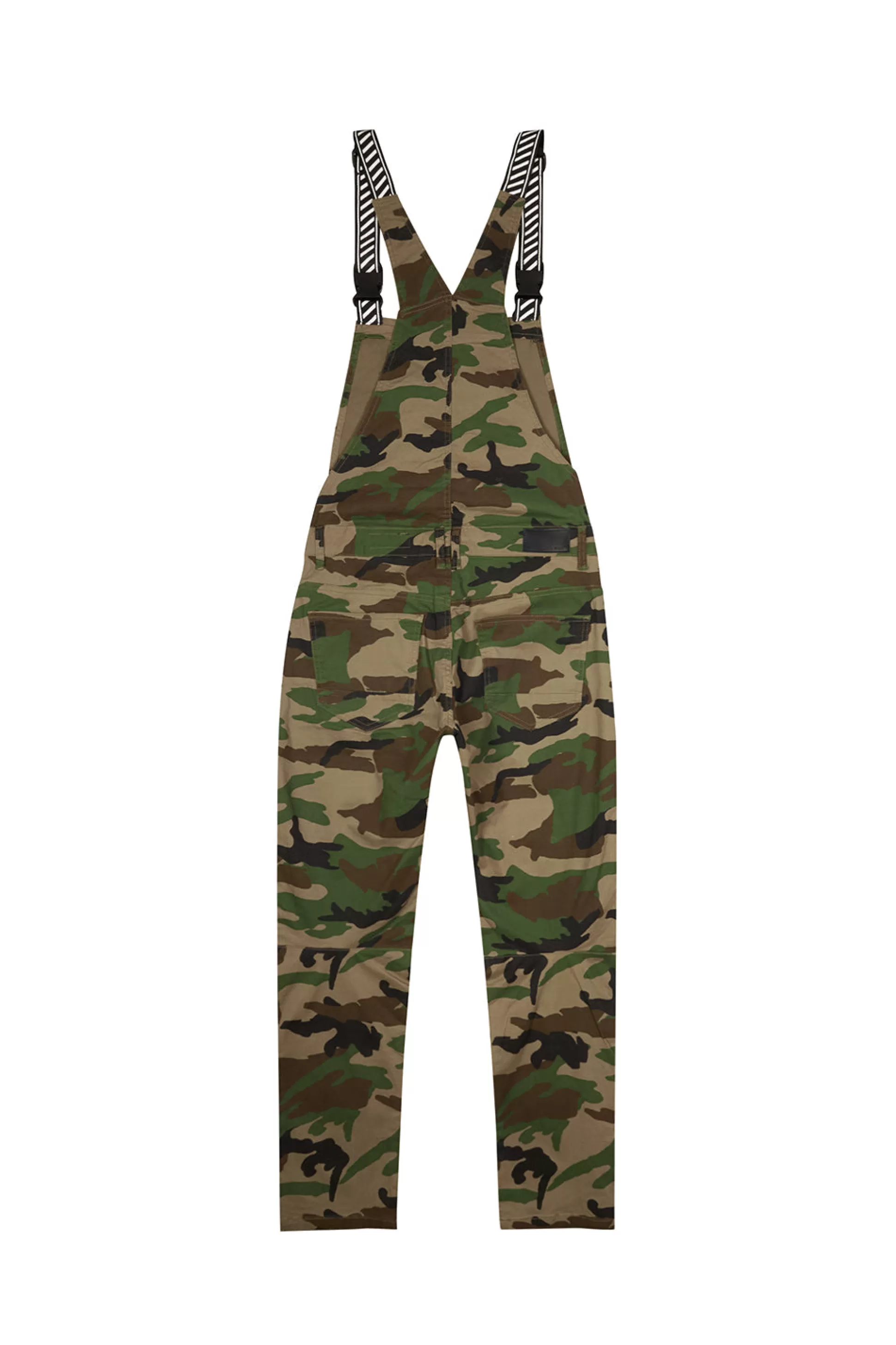 Smoke Rise Printed Utility Twill Cargo Overalls Wood Camo Cheap