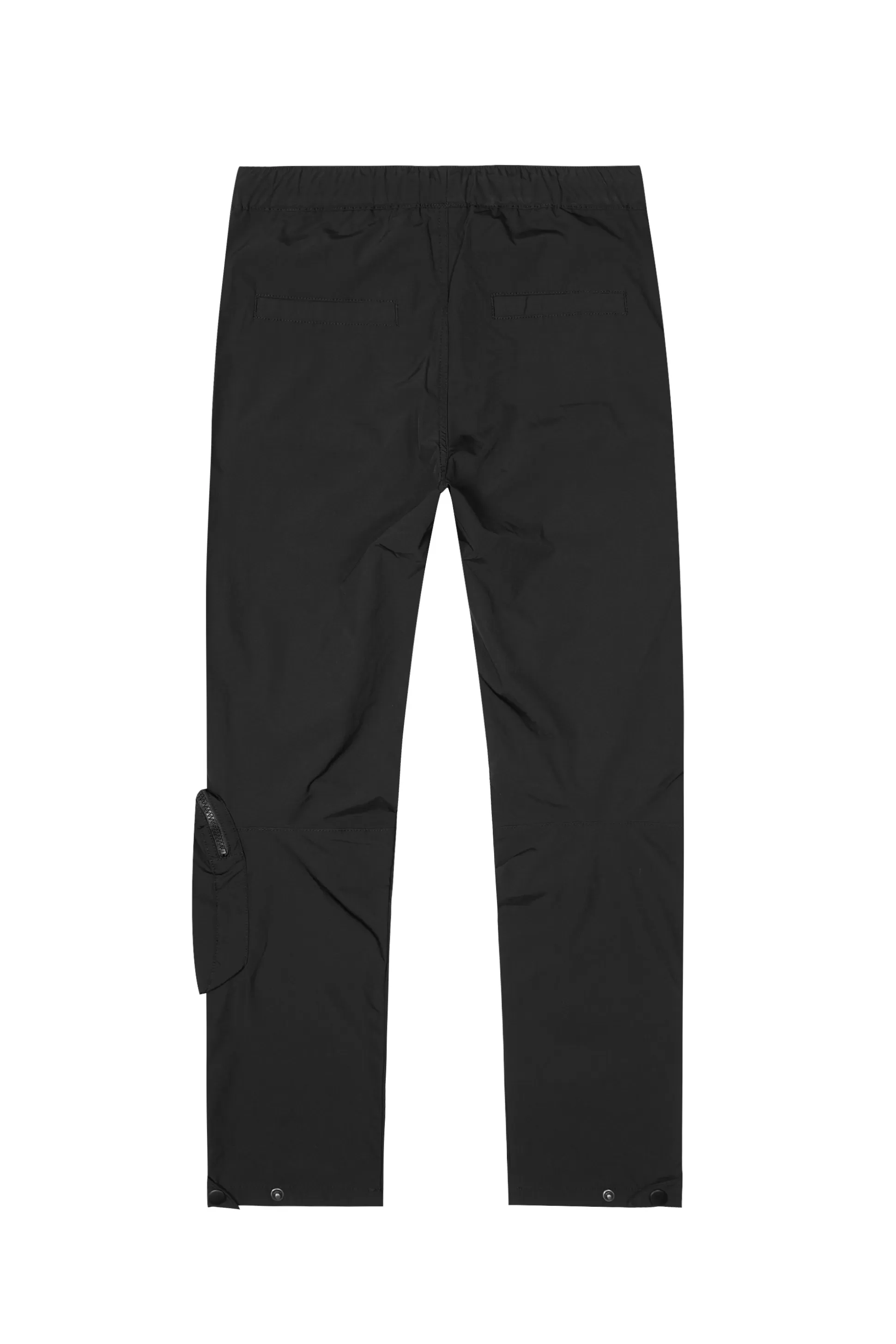 Smoke Rise Printed Utility Windbreaker Joggers Black Shop