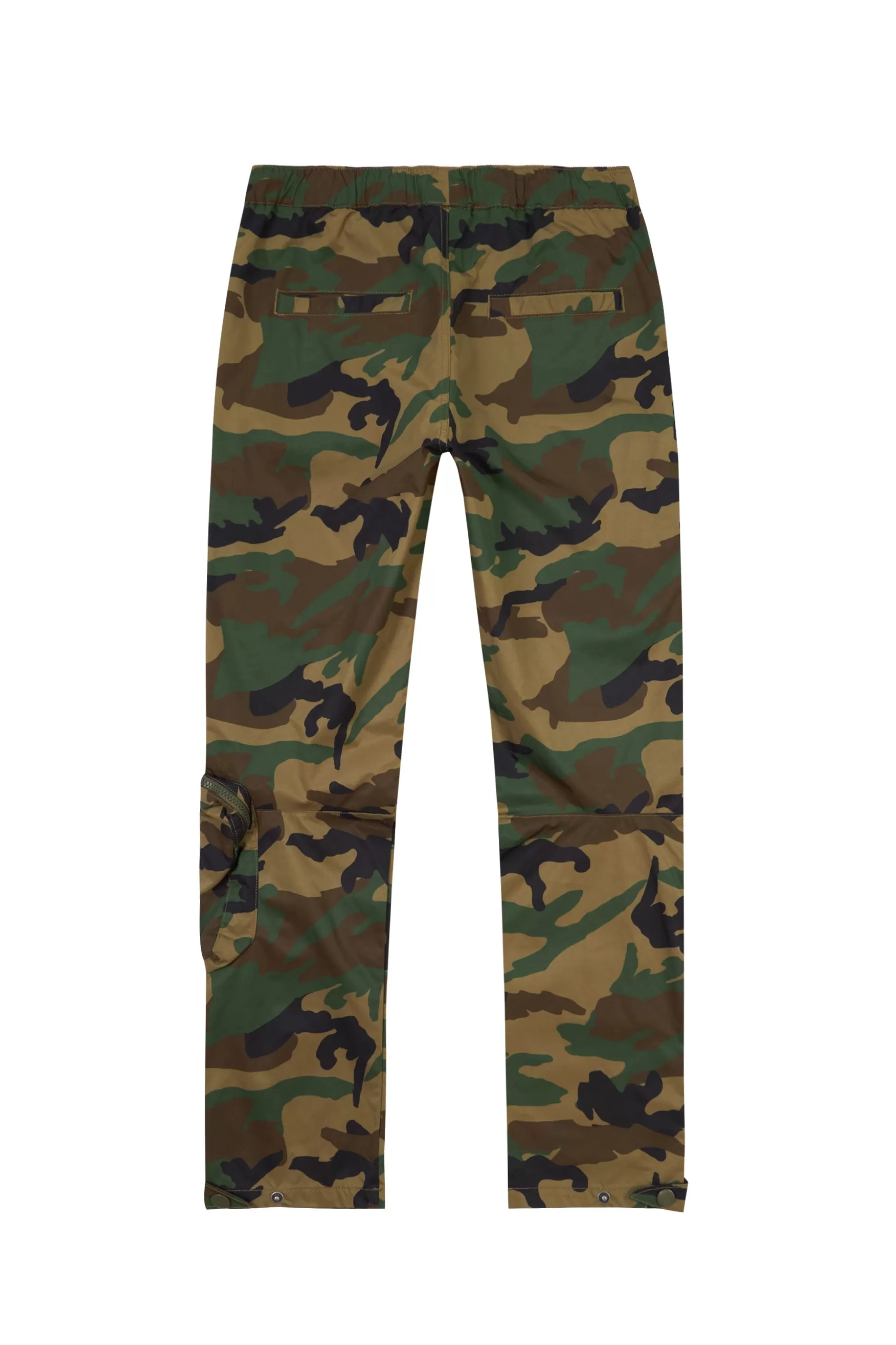 Smoke Rise Printed Utility Windbreaker Joggers Wood Camo Store