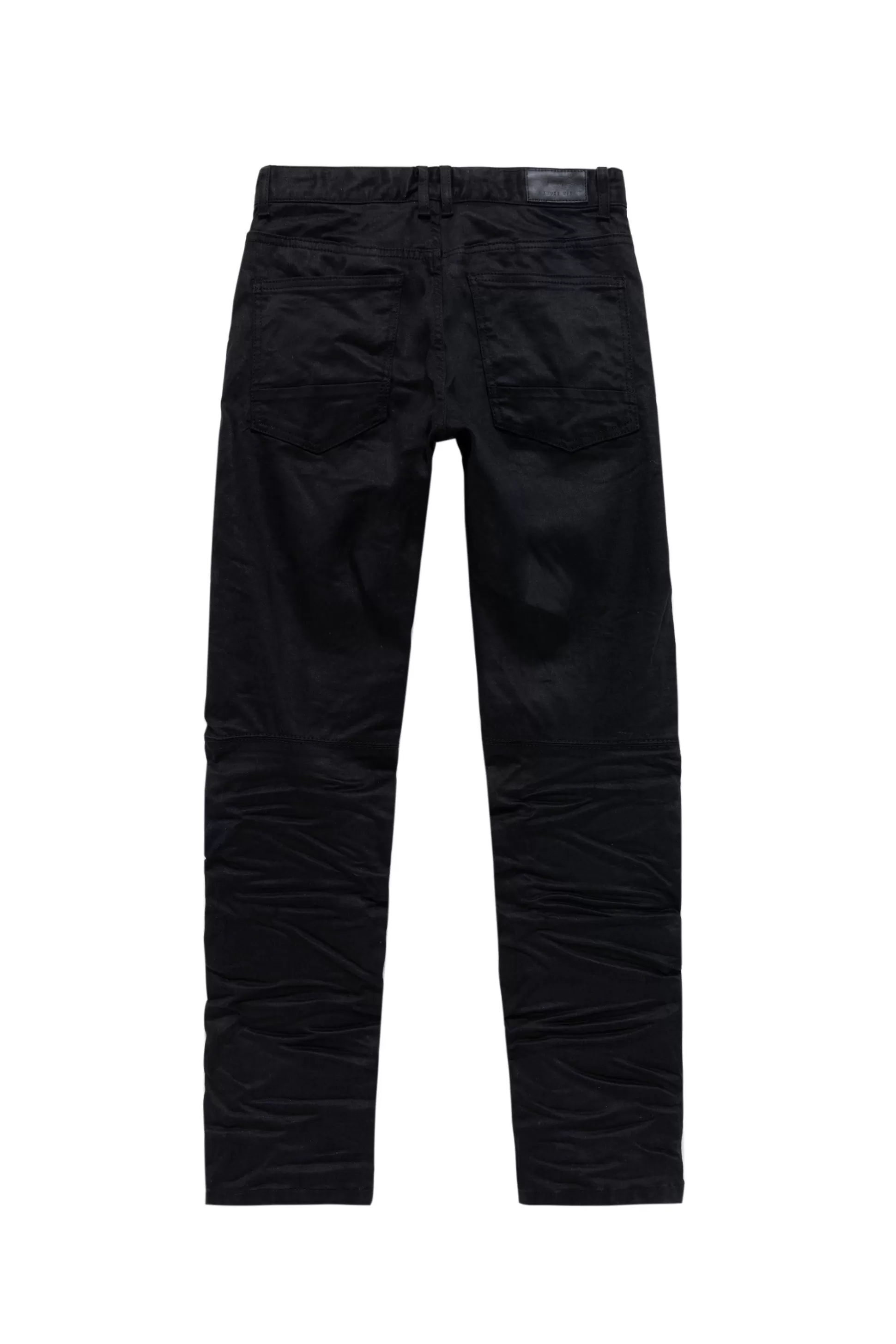 Smoke Rise Rip & Repair Engineered Jean Jet Black Sale