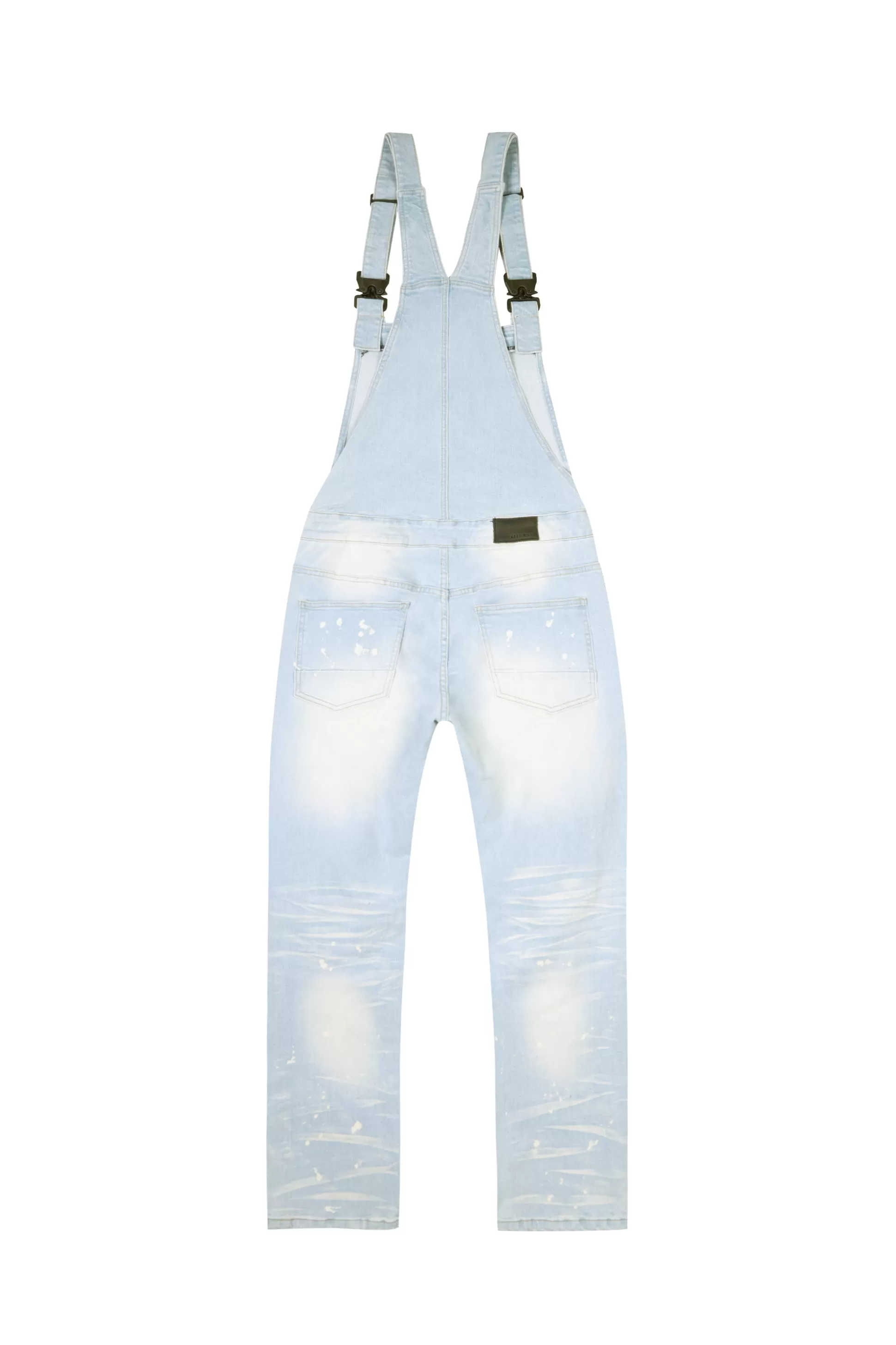 Smoke Rise Rip & Repair Fashion Overall Speckle Blue Store