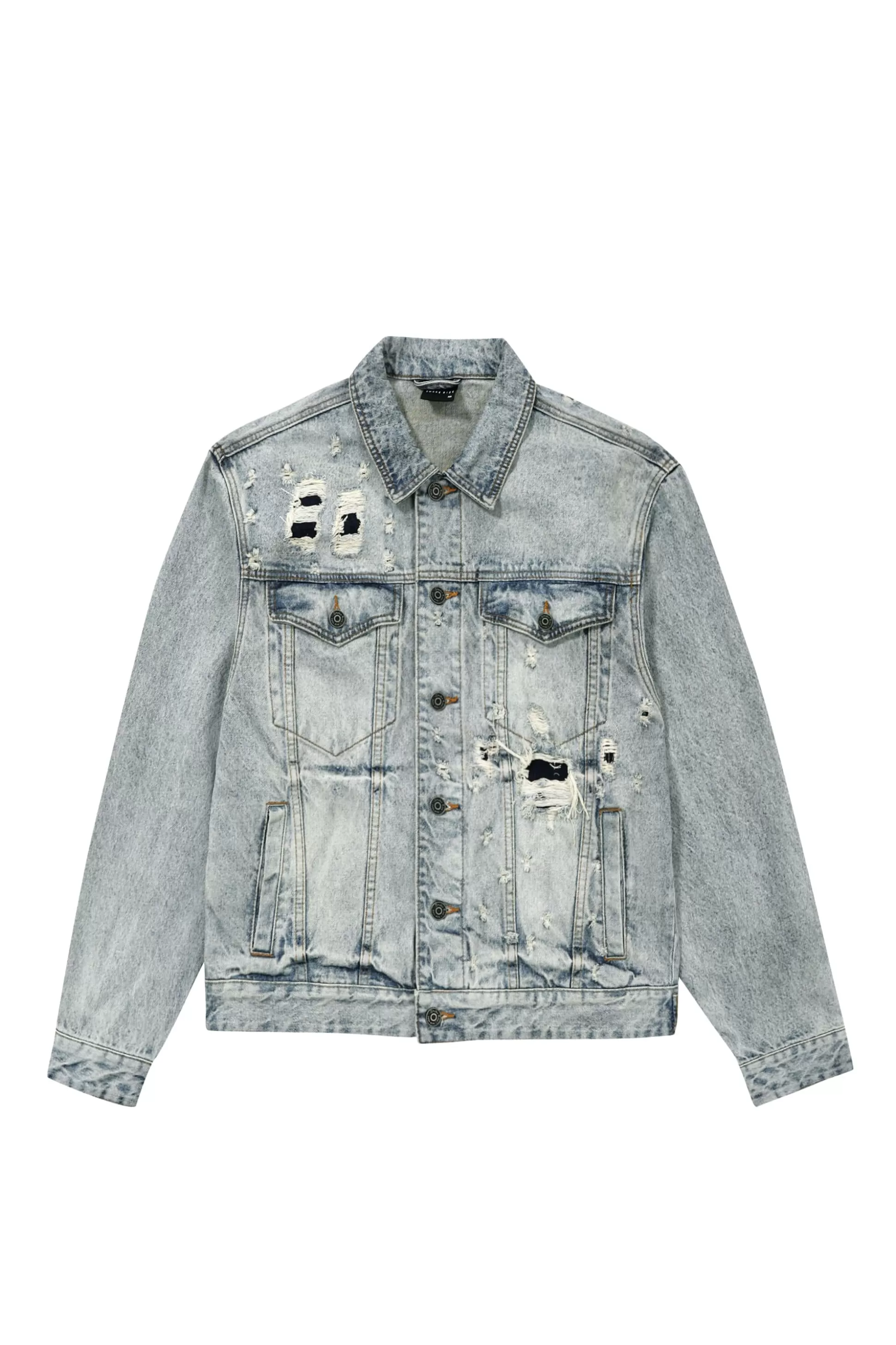 Smoke Rise Shotgun Denim Jacket Industrial Blue Sale