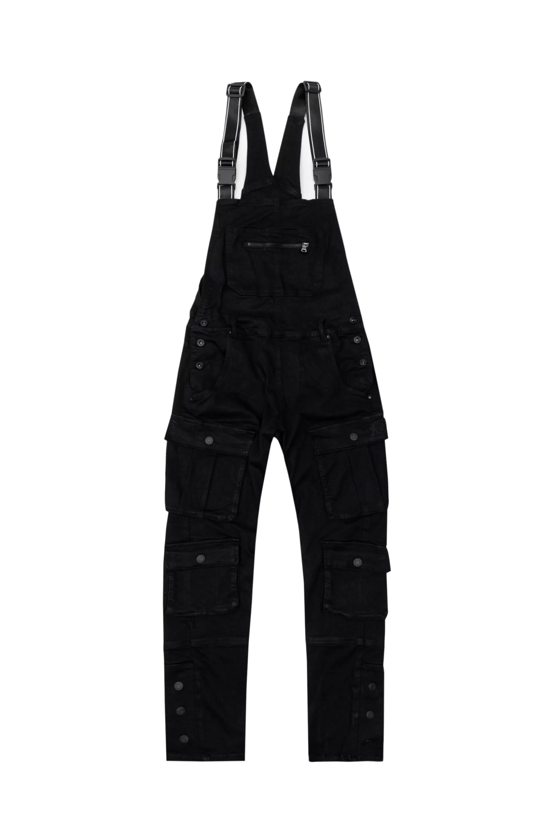 Smoke Rise Utility Cargo Overall Black Best