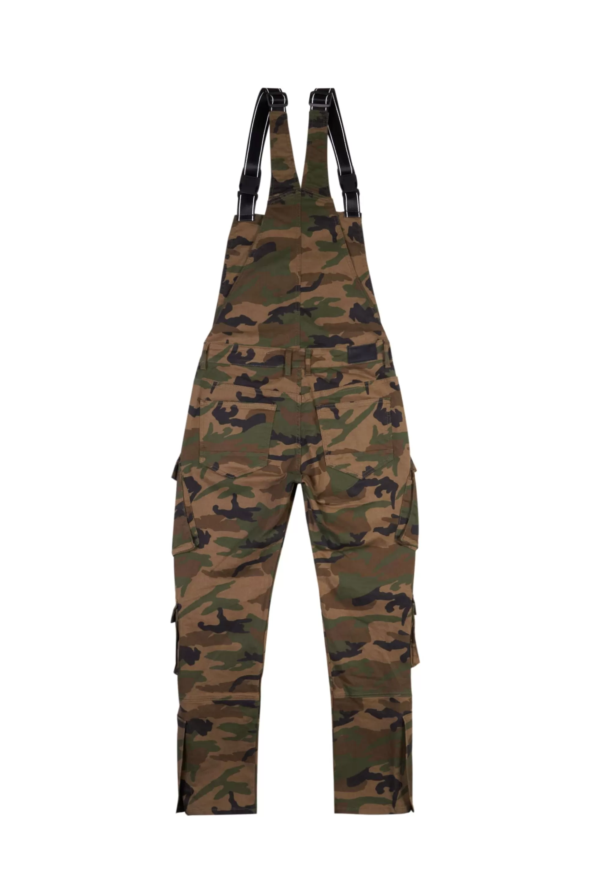 Smoke Rise Utility Cargo Overall Wood Camo New