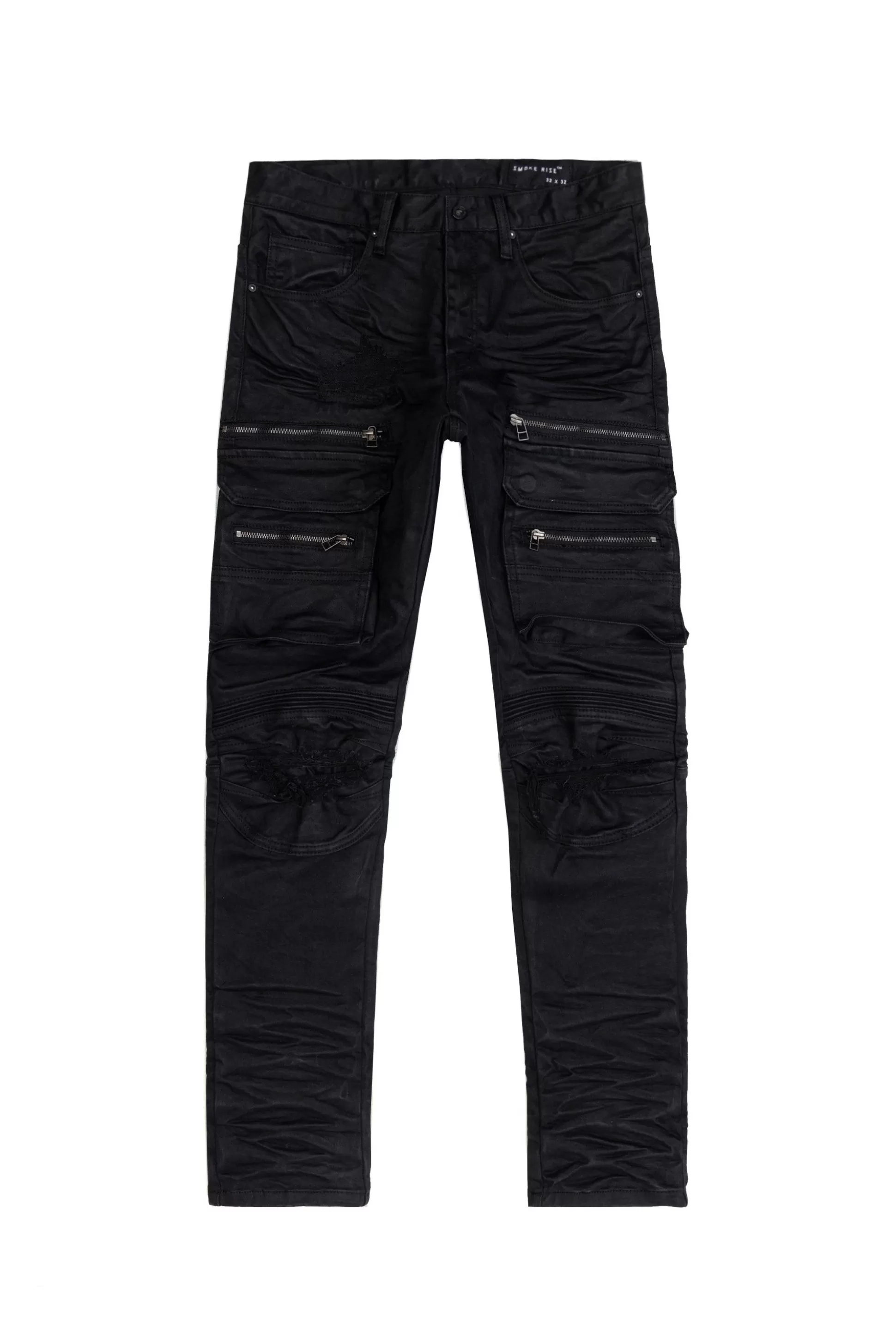 Smoke Rise Utility Engineered Pant Jet Black Cheap