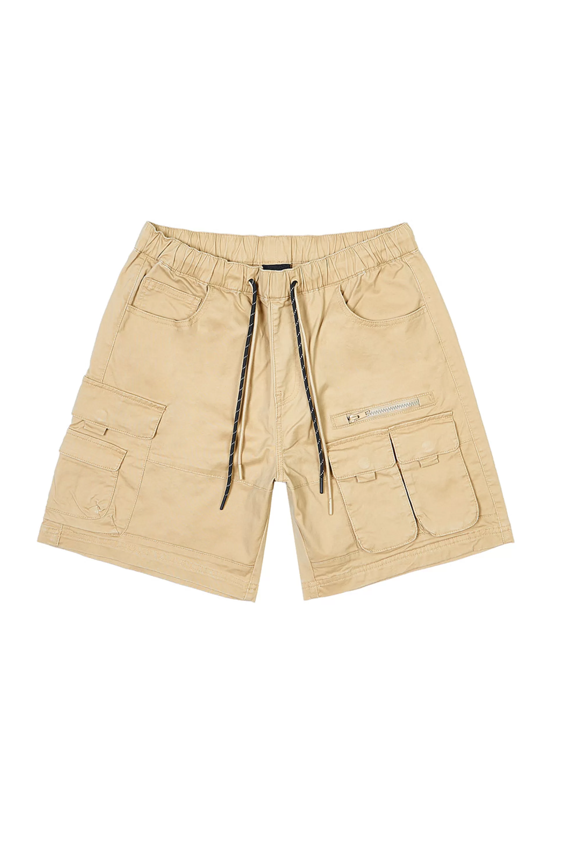 Smoke Rise Utility Twill Lounge Shorts Khaki Online