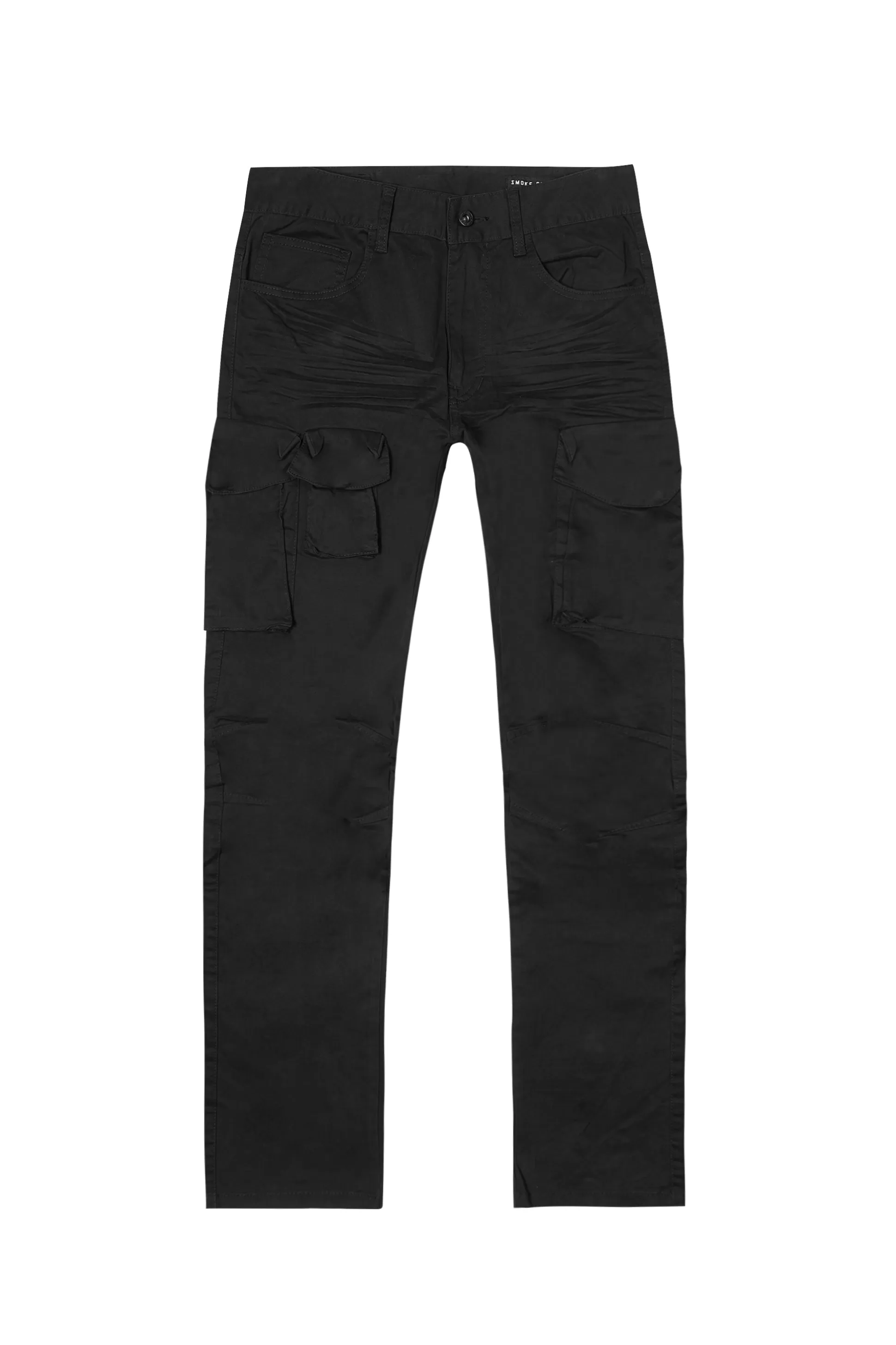 Smoke Rise Utility Twill Pants Black New