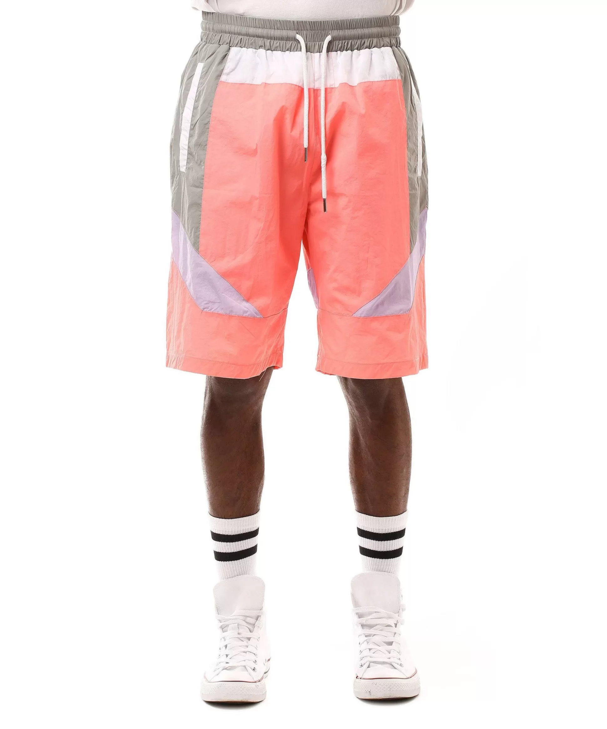 Smoke Rise Windbreaker Shorts Fuchsia Store