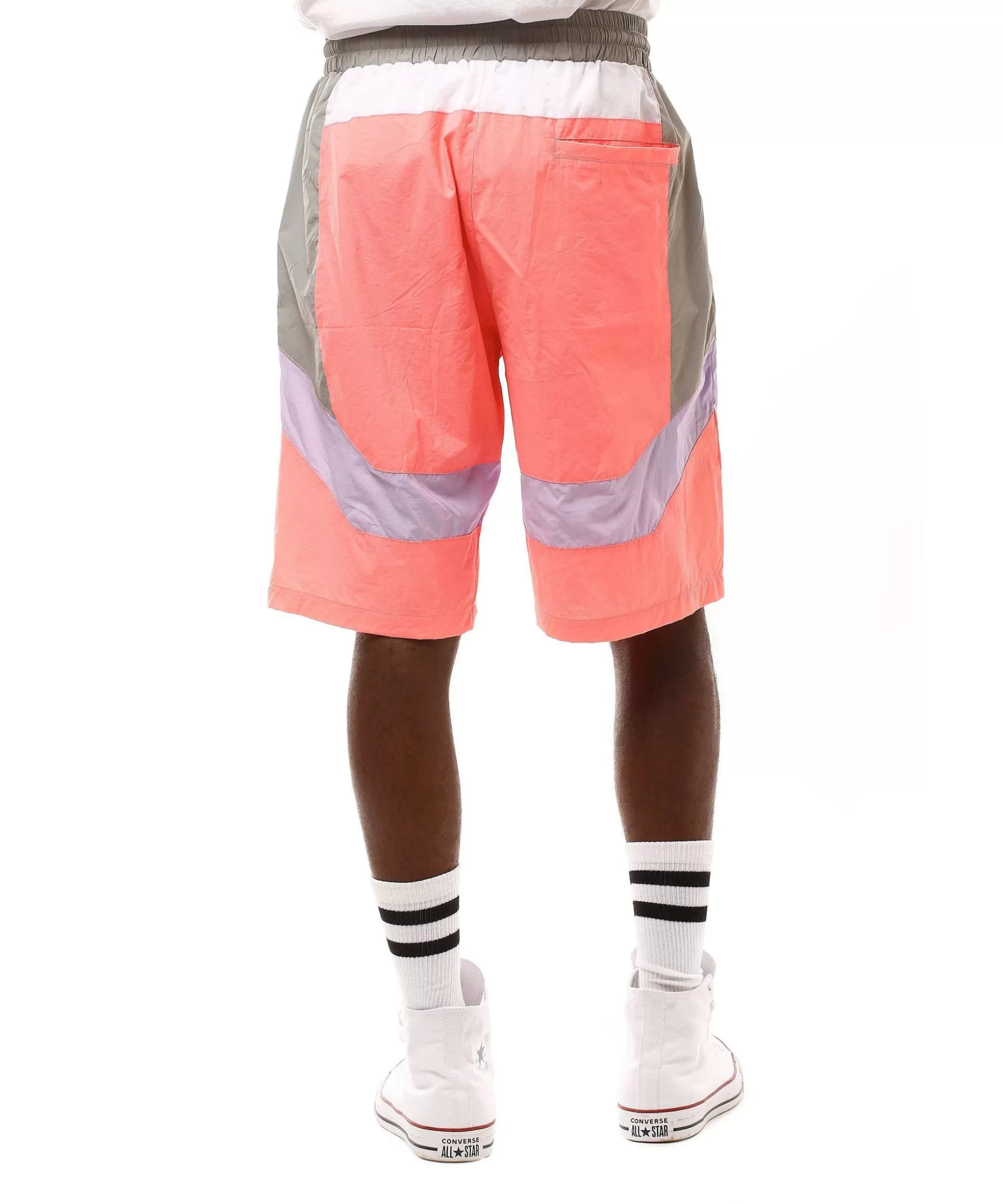 Smoke Rise Windbreaker Shorts Fuchsia Store