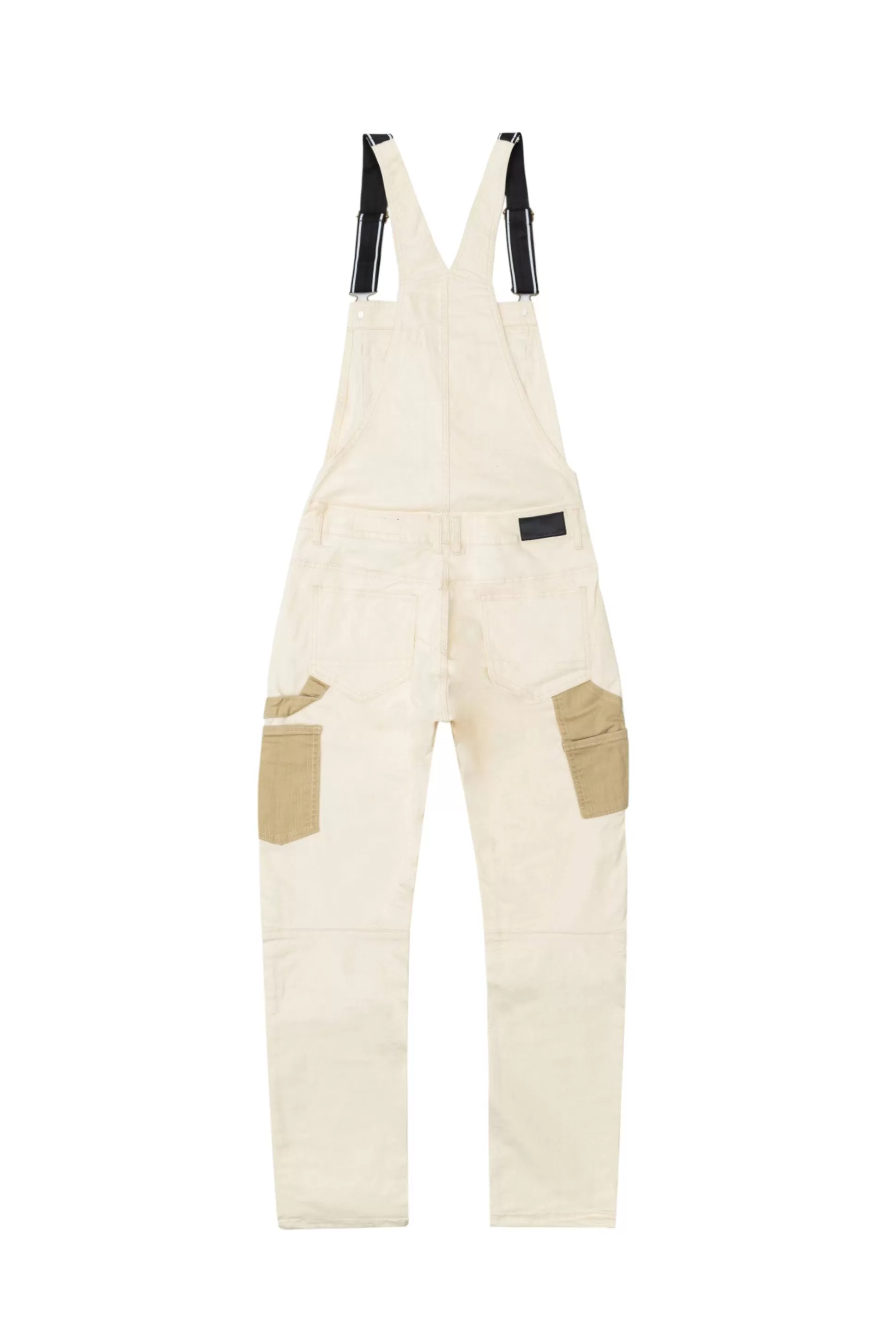 Smoke Rise Workwear Canvas Overalls Ecru Shop